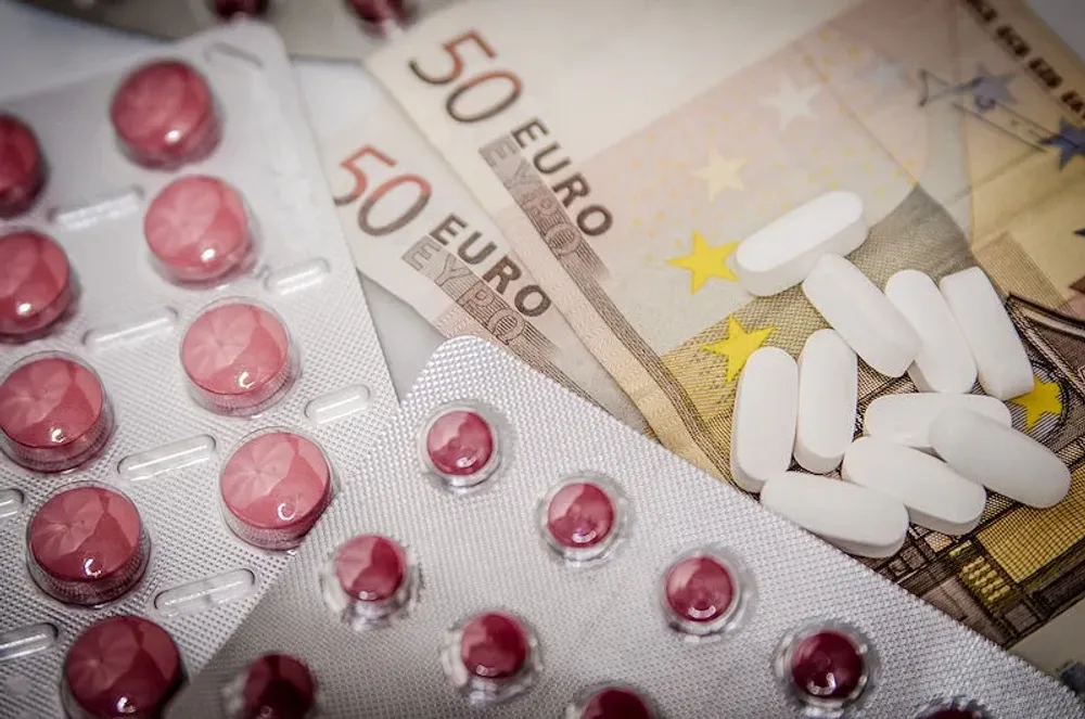 Expensive medication, healthcare photo. Free public domain CC0 image.