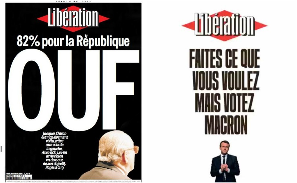 Votez Macron, bande de cons ! La “lutte antifasciste” des élites et la nôtre