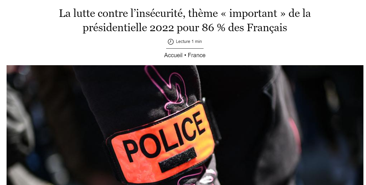 Il y a bien une « insécurité » qui augmente en France… mais pas celle que vous croyez
